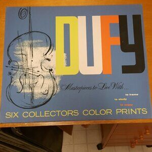 Art Prints, Portfolio of 6 Dufy Art Prints